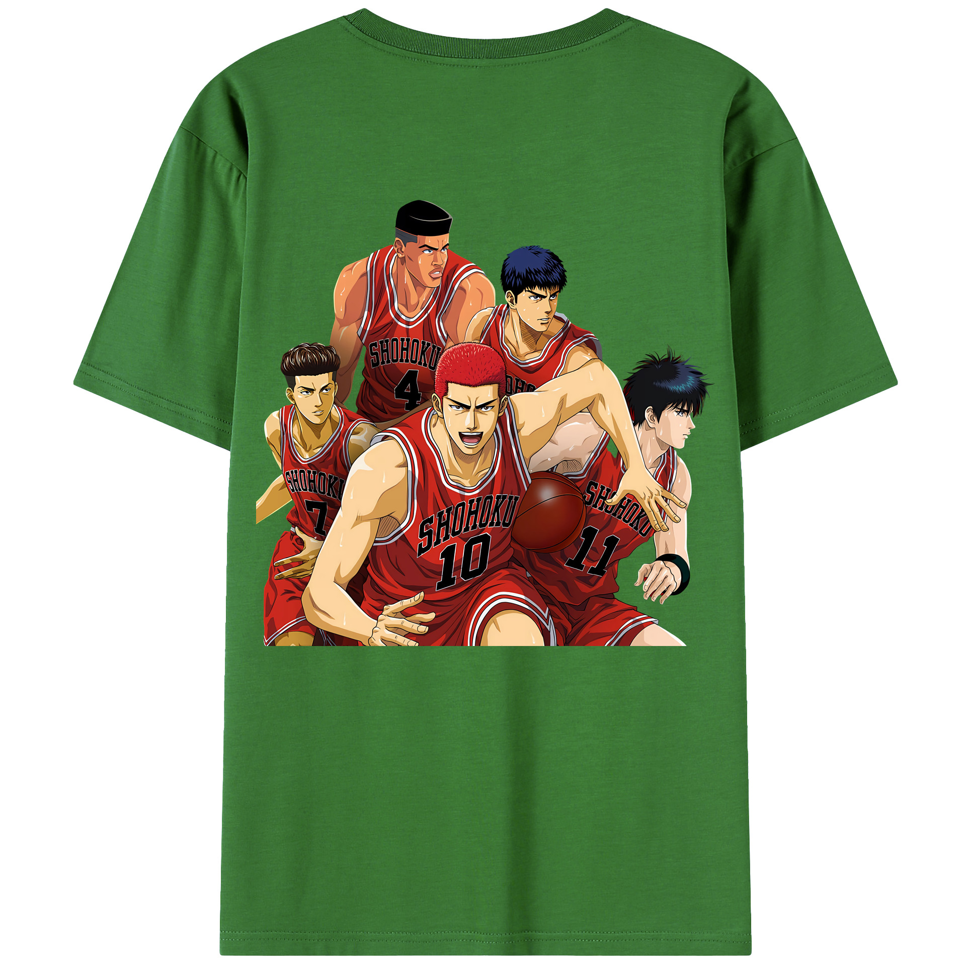 （画像用） SLAM DUNK／スラムダンク レディース半袖Tシャツ(バックプリント)